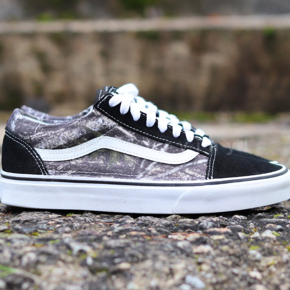 Vans Old Skool Realtree Camo Custom Sneakers NWT